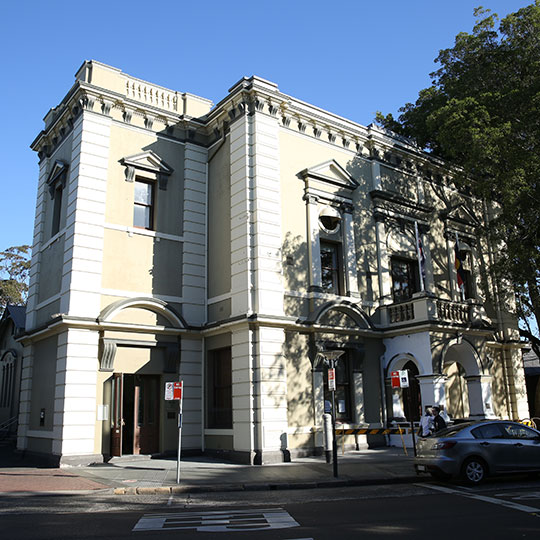 Balmain Town Hall - 540px